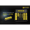 Nitecore Q6 Six Slot 2A Universal Li-ion/IMR Battery Charger for 18650 16340 RCR123A 14500 18350 and more Q6